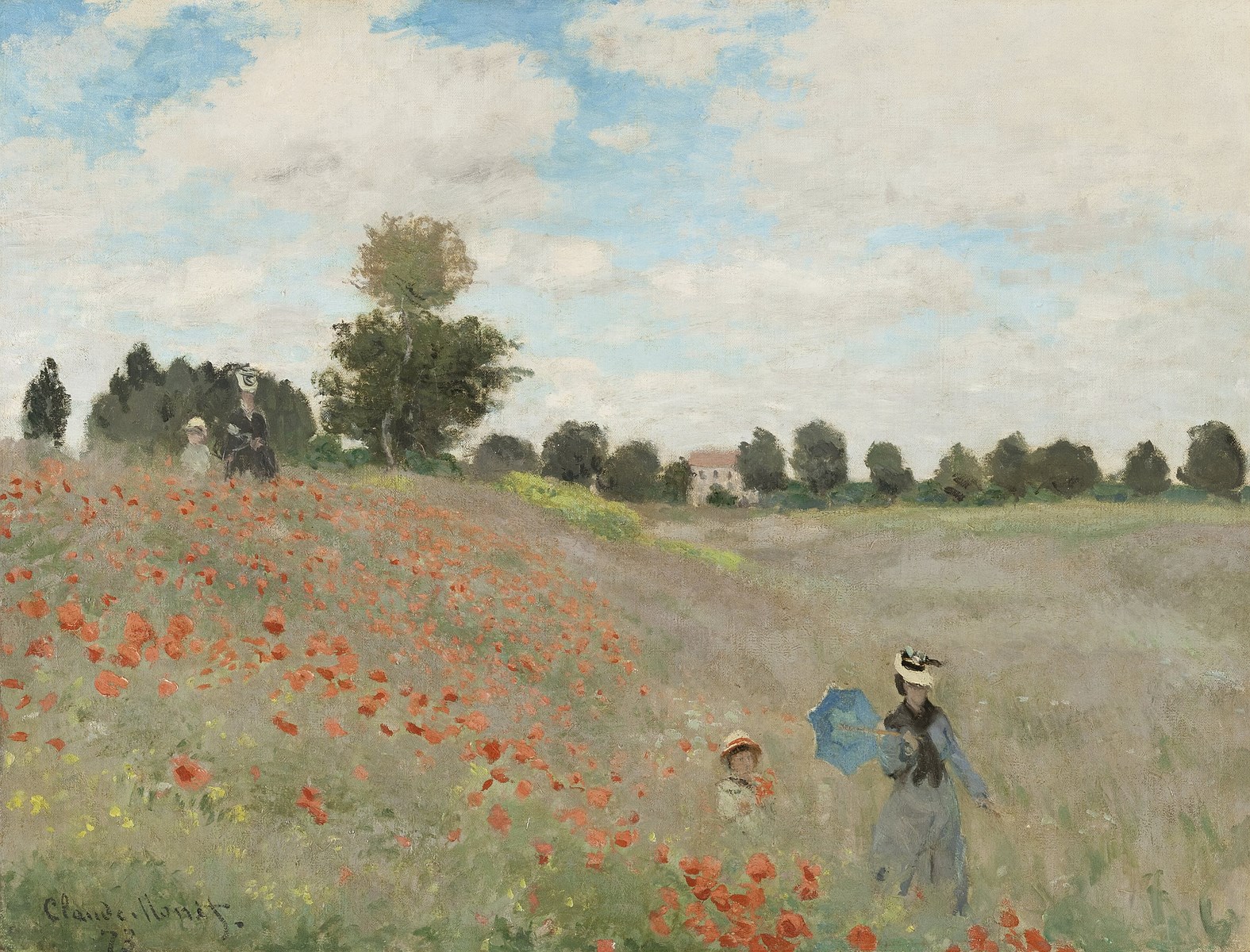 Клод Моне, „Макове“, 1873 г.