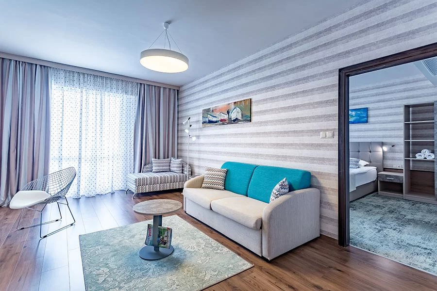1-спален апартамент 2+2 делукс
